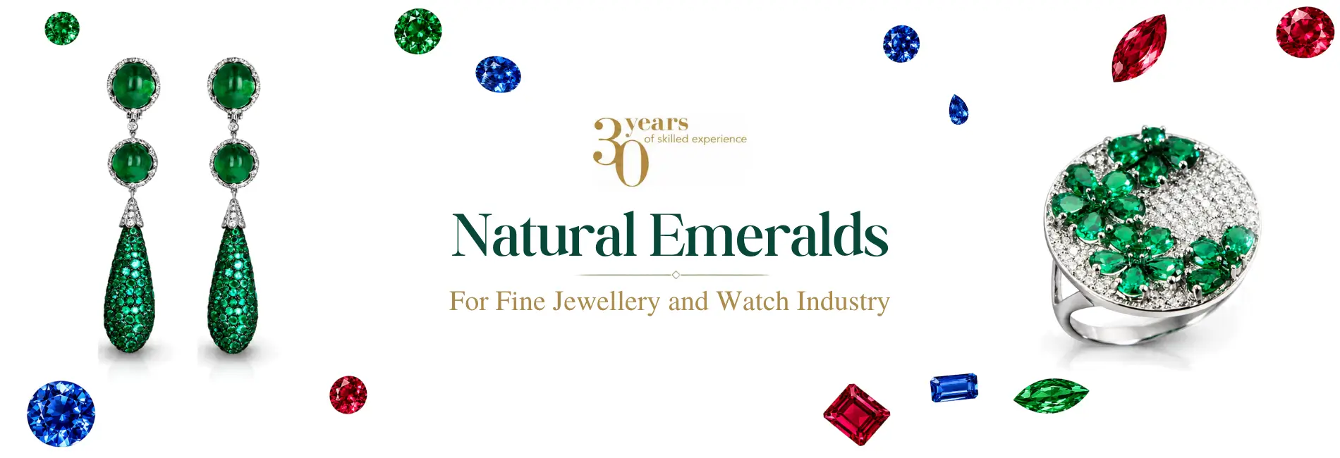 Natural Emeralds For Fine Jewellery